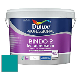 Краска DULUX LUXIUM BINDO 2 глубокоматовая краска цвет NCS S 2555-B40G 