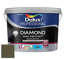 Краска DULUX LUXIUM DIAMOND MAX PROTECT матовая краска цвет NCS S 7020-G70Y 