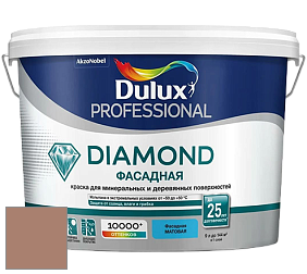 Краска DULUX LUXIUM DIAMOND ФАСАДНАЯ матовая краска цвет NCS S 4020-Y60R 