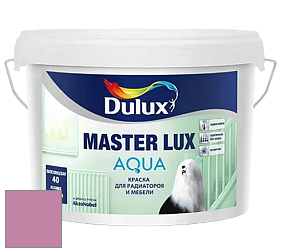 Краска DULUX LUXIUM MASTER LUX AQUA полуглянцевая краска цвет 30RR 34/277 Russian velvet 6