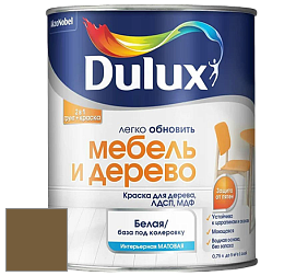 Краска DULUX LUXIUM МЕБЕЛЬ И ДЕРЕВО матовая краска цвет NCS S 6030-Y 