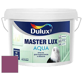Краска DULUX LUXIUM MASTER LUX AQUA полуглянцевая краска цвет 30RR 13/328 