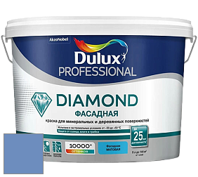 Краска DULUX LUXIUM DIAMOND ФАСАДНАЯ матовая краска цвет 61BB 28/291 Pure Periwinkle
