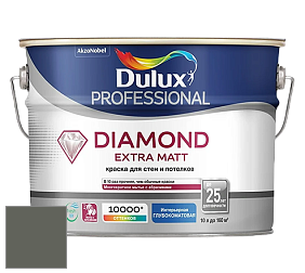 Краска DULUX LUXIUM DIAMOND EXTRA MATT глубокоматовая краска цвет NCS S 7005-G50Y 
