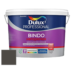 Краска DULUX LUXIUM BINDO НЕГОРЮЧАЯ 9л глубокоматовая краска цвет 26YY 09/028 Military Mood