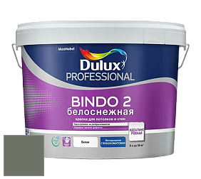 Краска DULUX LUXIUM BINDO 2 глубокоматовая краска цвет NCS S 6010-G30Y 