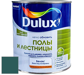 Краска DULUX LUXIUM ПОЛЫ И ЛЕСТНИЦЫ полуглянцевая краска цвет NCS S 6030-B50G 