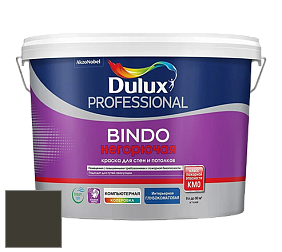 Краска DULUX LUXIUM BINDO НЕГОРЮЧАЯ 9л глубокоматовая краска цвет RAL 6022 
