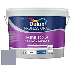 Краска DULUX LUXIUM BINDO 2 глубокоматовая краска цвет 10RB 36/082 Brooklyn nights 3