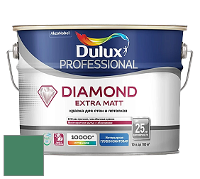 Краска DULUX LUXIUM DIAMOND EXTRA MATT глубокоматовая краска цвет NCS S 4040-G 