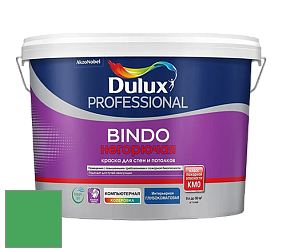 Краска DULUX LUXIUM BINDO НЕГОРЮЧАЯ 9л глубокоматовая краска цвет 90GY 28/512 