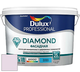 Краска DULUX LUXIUM DIAMOND ФАСАДНАЯ матовая краска цвет 81RB 75/080 Pink Sensation
