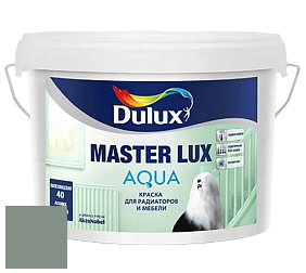 Краска DULUX LUXIUM MASTER LUX AQUA полуглянцевая краска цвет 90GY 27/082 