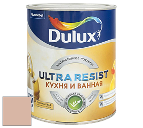Краска DULUX LUXIUM ULTRA RESIST КУХНЯ И ВАННАЯ полуматовая ультрастойкая краска цвет 70YR 54/164 