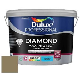 Краска DULUX LUXIUM DIAMOND MAX PROTECT матовая краска цвет NCS S 5020-G90Y 