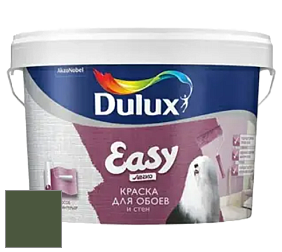 Краска DULUX LUXIUM EASY матовая краска цвет RAL 6003 