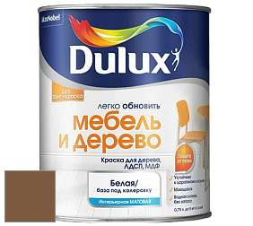 Краска DULUX LUXIUM МЕБЕЛЬ И ДЕРЕВО матовая краска цвет NCS S 6030-Y20R 