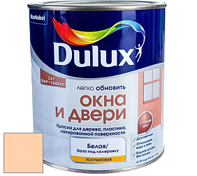 Краска DULUX LUXIUM ОКНА И ДВЕРИ полуматовая краска цвет NCS S 0520-Y40R 