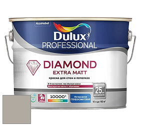 Краска DULUX LUXIUM DIAMOND EXTRA MATT глубокоматовая краска цвет 40YY 41/054 Wood Smoke