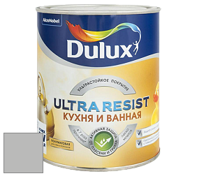 Краска DULUX LUXIUM ULTRA RESIST КУХНЯ И ВАННАЯ полуматовая ультрастойкая краска цвет 00NN 53/000 Veil