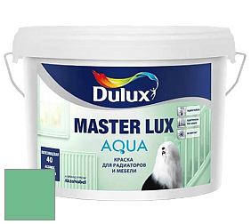 Краска DULUX LUXIUM MASTER LUX AQUA полуглянцевая краска цвет 10GG 40/352 Emerald delight 5