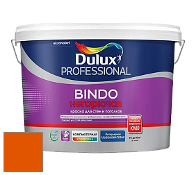 Краска DULUX LUXIUM BINDO НЕГОРЮЧАЯ 9л глубокоматовая краска цвет RAL 2009 