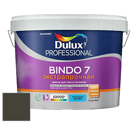 Краска DULUX LUXIUM BINDO 7 Экстрапрочная матовая краска цвет RAL 6014 