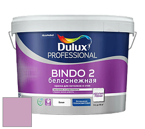 Краска DULUX LUXIUM BINDO 2 глубокоматовая краска цвет 10RR 46/186 