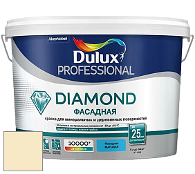 Краска DULUX LUXIUM DIAMOND ФАСАДНАЯ матовая краска цвет 58YY 88/180 Soft Yellow