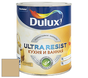 Краска DULUX LUXIUM ULTRA RESIST КУХНЯ И ВАННАЯ полуматовая ультрастойкая краска цвет 30YY 47/236 Golden Rice