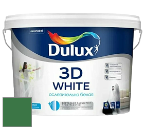Краска DULUX LUXIUM 3D WHITE матовая краска цвет 90GY 13/375 Paradise green 2