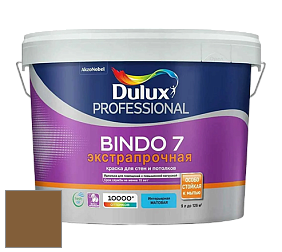 Краска DULUX LUXIUM BINDO 7 Экстрапрочная матовая краска цвет 10YY 12/300 Dark Safari