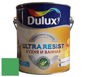 Краска DULUX LUXIUM ULTRA RESIST КУХНЯ И ВАННАЯ матовая ультрастойкая краска цвет 90GY 28/512 