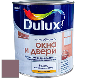 Краска DULUX LUXIUM ОКНА И ДВЕРИ полуматовая краска цвет NCS S 5020-R20B 