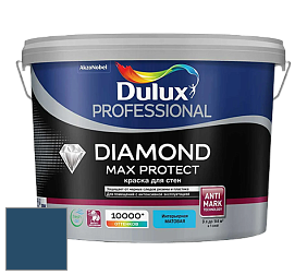 Краска DULUX LUXIUM DIAMOND MAX PROTECT матовая краска цвет 30BB 08/188 Mediterranean Blue