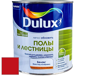 Краска DULUX LUXIUM ПОЛЫ И ЛЕСТНИЦЫ полуглянцевая краска цвет RAL 3020 