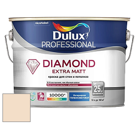 Краска DULUX LUXIUM DIAMOND EXTRA MATT глубокоматовая краска цвет 10YY 77/125 Warm Peach