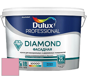 Краска DULUX LUXIUM DIAMOND ФАСАДНАЯ матовая краска цвет NCS S 1040-R20B 