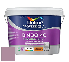 Краска DULUX LUXIUM BINDO 40 Специальная полуглянцевая краска цвет 30RR 33/152 