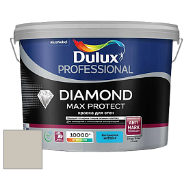 Краска DULUX LUXIUM DIAMOND MAX PROTECT матовая краска цвет 30YY 56/060 Fossil Grey