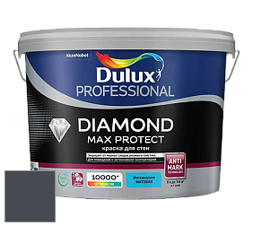 Краска DULUX LUXIUM DIAMOND MAX PROTECT матовая краска цвет RAL 7024 