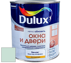 Краска DULUX LUXIUM ОКНА И ДВЕРИ полуматовая краска цвет 30GG 75/095 Tropical Paradise
