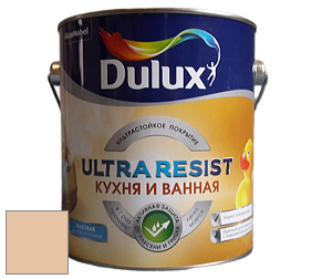 Краска DULUX LUXIUM ULTRA RESIST КУХНЯ И ВАННАЯ матовая ультрастойкая краска цвет 99YR 61/205 Terrace Ground