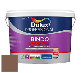 Краска DULUX LUXIUM BINDO НЕГОРЮЧАЯ 9л глубокоматовая краска цвет NCS S 6020-Y50R 