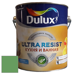 Краска DULUX LUXIUM ULTRA RESIST КУХНЯ И ВАННАЯ матовая ультрастойкая краска цвет 70GY 28/378 
