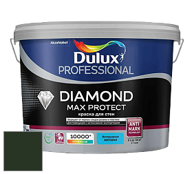 Краска DULUX LUXIUM DIAMOND MAX PROTECT матовая краска цвет RAL 6007 