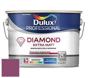 Краска DULUX LUXIUM DIAMOND EXTRA MATT глубокоматовая краска цвет 30RR 13/328 