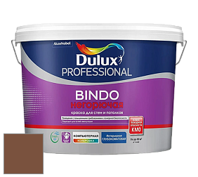 Краска DULUX LUXIUM BINDO НЕГОРЮЧАЯ 9л глубокоматовая краска цвет 70YR 11/279 