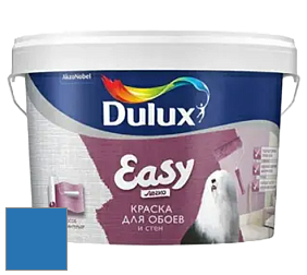 Краска DULUX LUXIUM EASY матовая краска цвет RAL 5015 