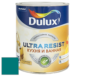 Краска DULUX LUXIUM ULTRA RESIST КУХНЯ И ВАННАЯ полуматовая ультрастойкая краска цвет NCS S 4050-B40G 